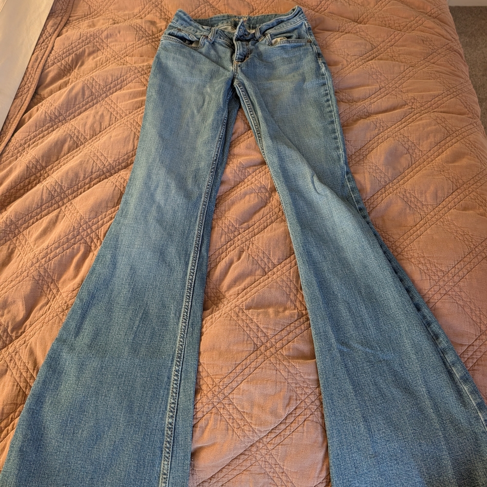 Wrangler Women's Blue Flare Jeans
